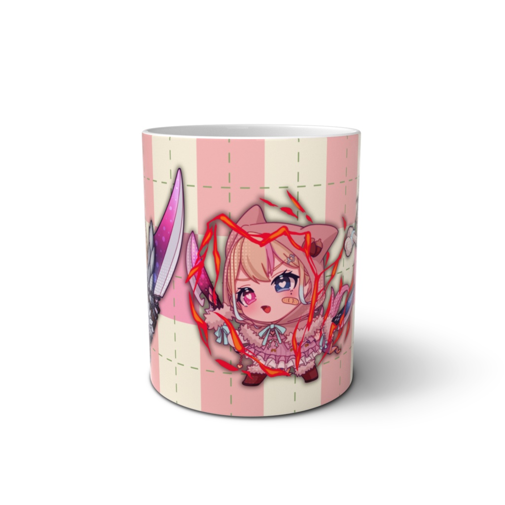 戦闘かれんマグカップ