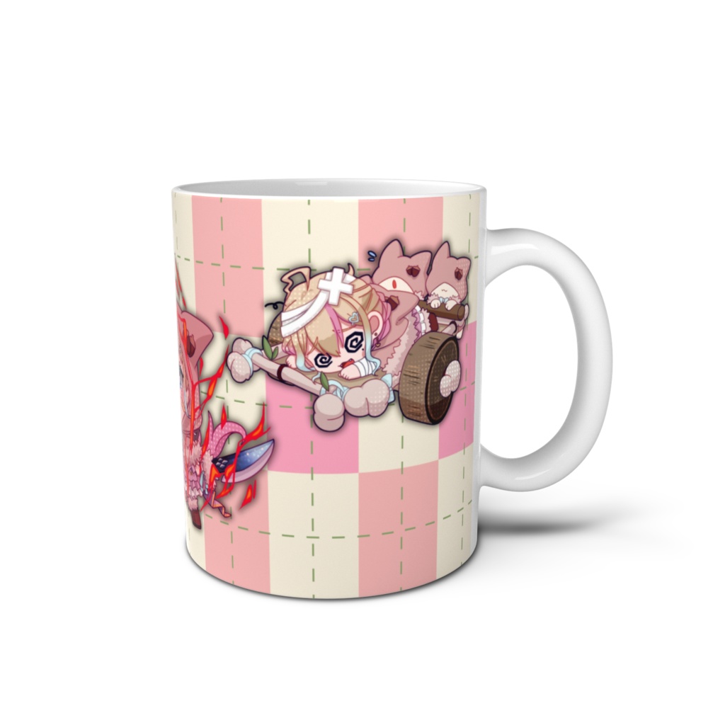 戦闘かれんマグカップ