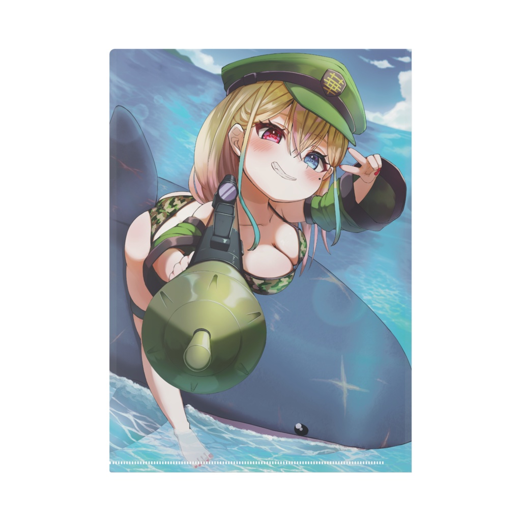 ぎゃるかれんクリアファイル