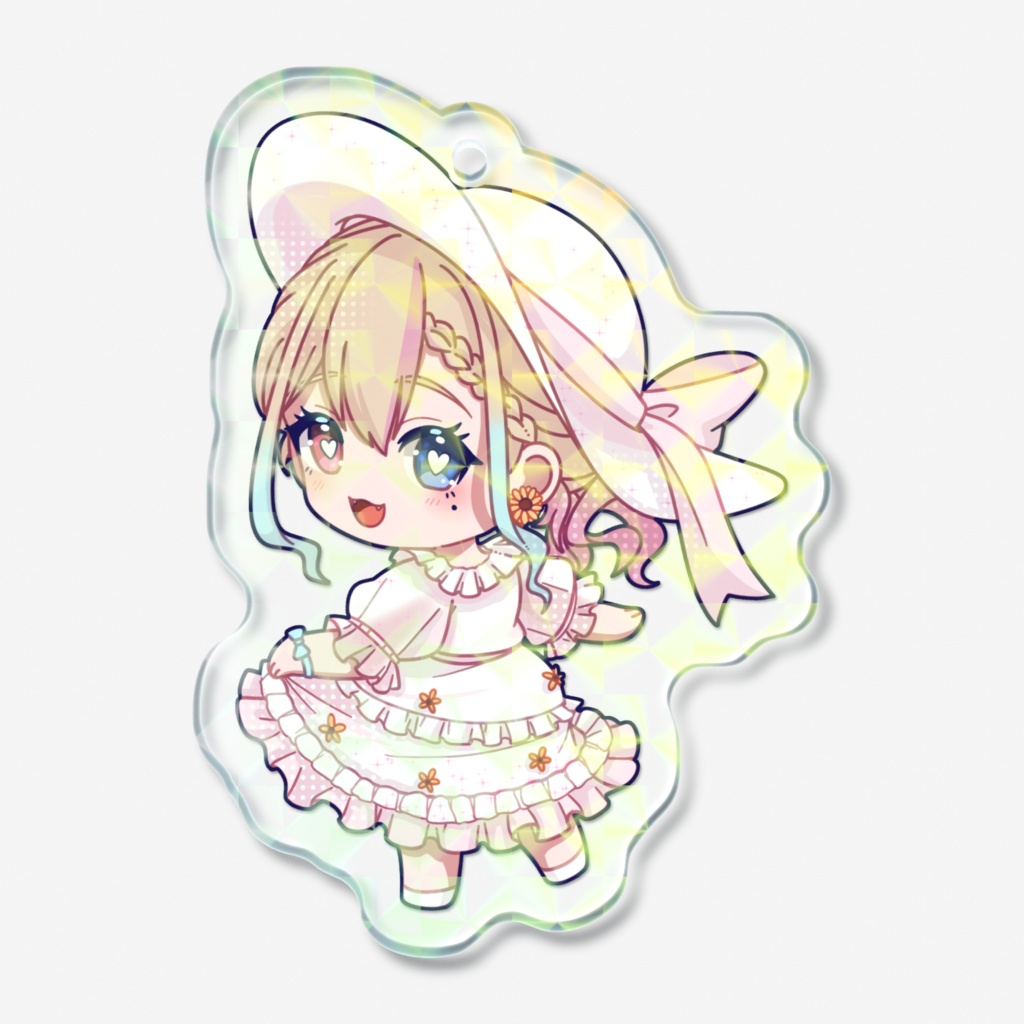 グリッター華恋キーホルダー