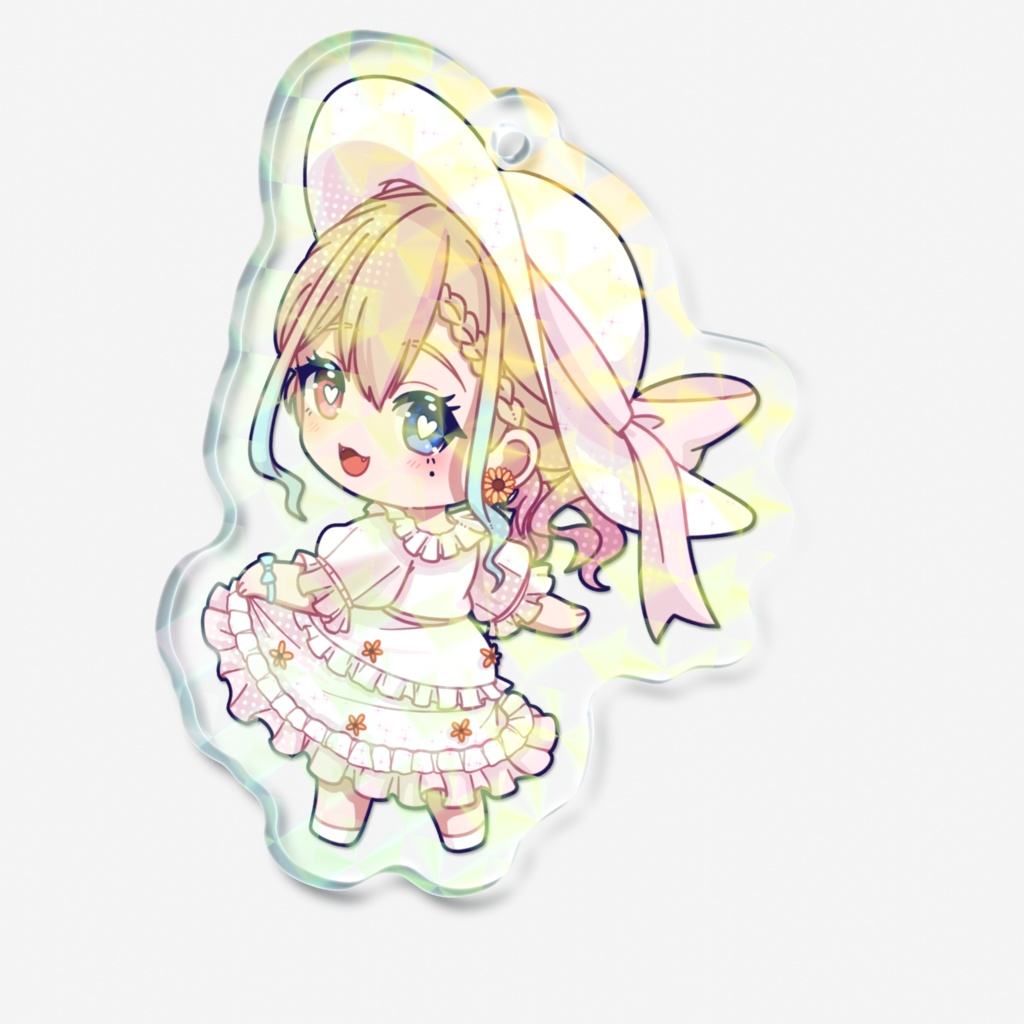 グリッター華恋キーホルダー