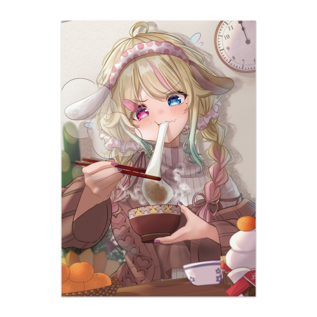 おもちもちもちポスター