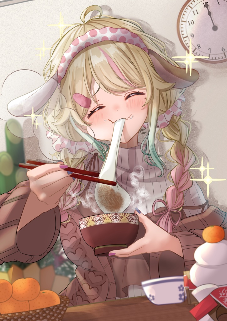 おもちもちもちポスター