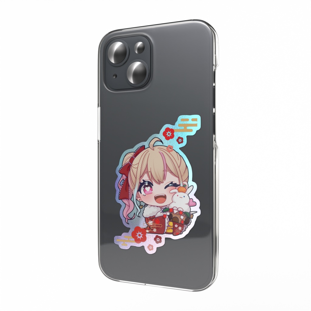 2026年お正月かれんオーロラステッカー