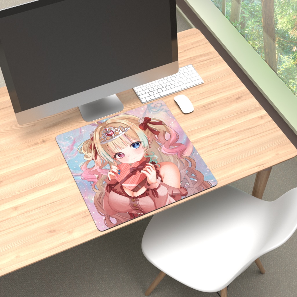 バレンタインプレイマット