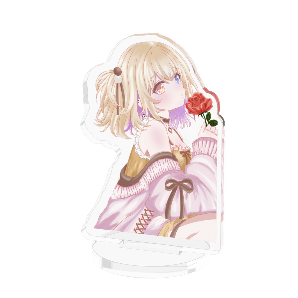 れんが描いたバラ🌹アクスタ!