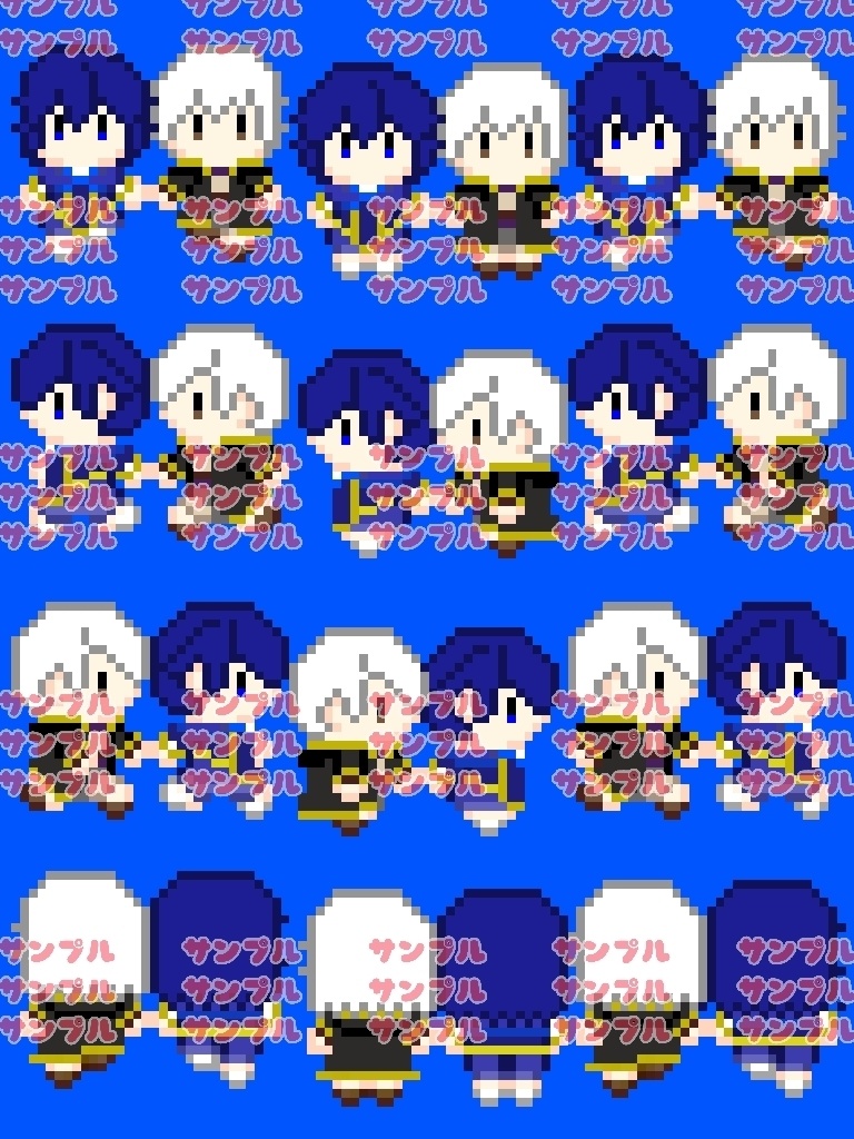 pictSQUARE用・子供クロム&ルフレ(男)アバター