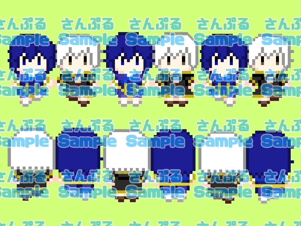 ピクリエ用・子供クロム&ルフレ(男)アバター