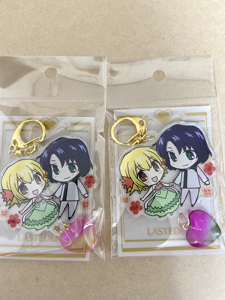 SEEDチャーム付きアクリルキーホルダー