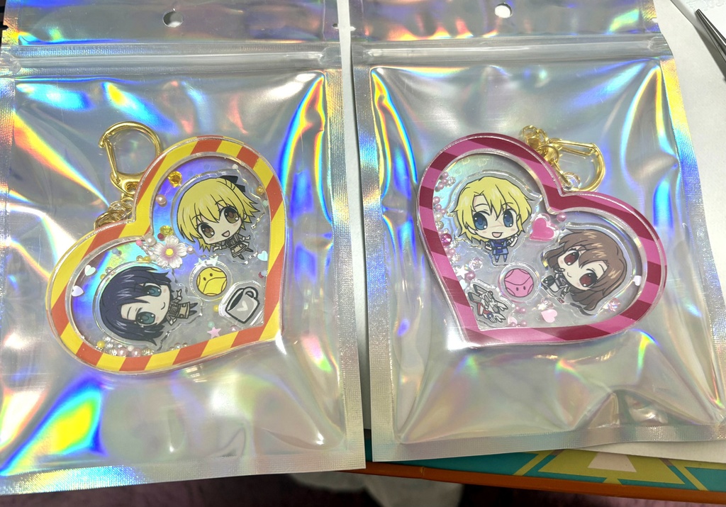 SEEDシャカシャカアクリルキーホルダー