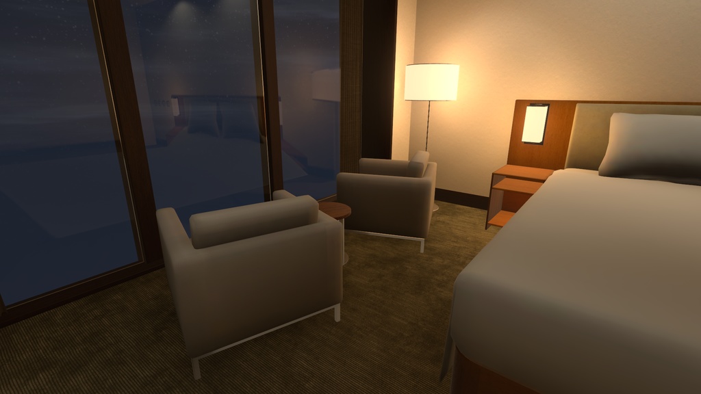 【ワールド】SUITE CASSIOPEIA v1.2【VRChat】