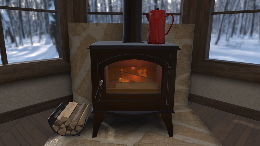 【ストーブ+家具】78 Furniture 01 -Lodge- v2.1