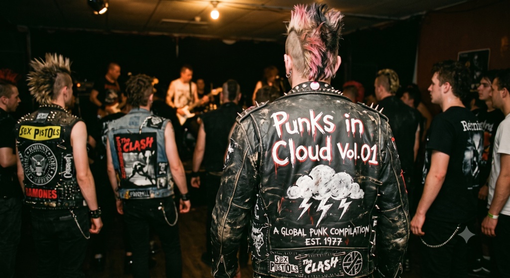 『Punks in Cloud Vol. 01』オリジナルパンクロック集#01