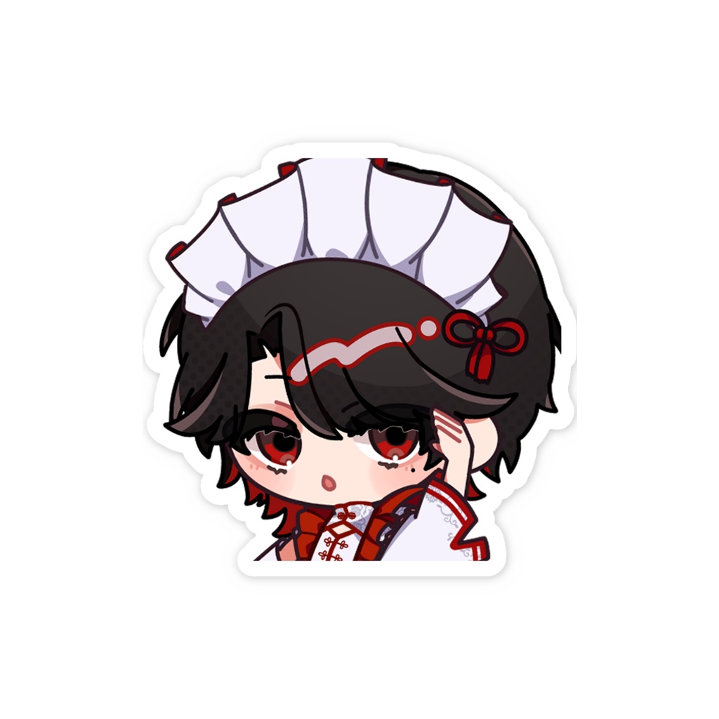 【ステッカー】迷十のミニキャラ ステッカー おつかれver
