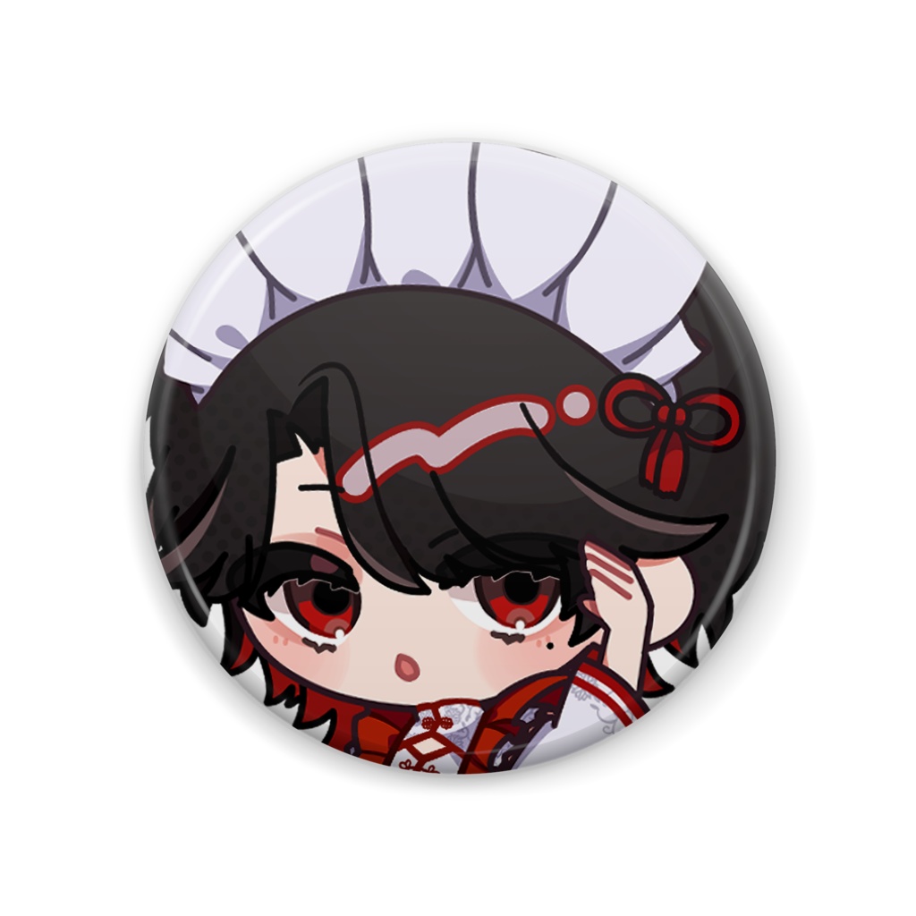 【缶バッジ】迷十のミニキャラ 缶バッジ おつかれver