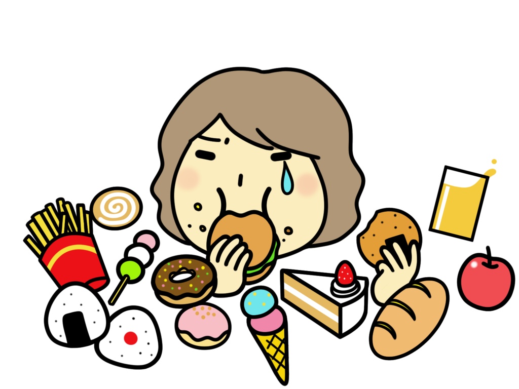 摂食障害（日常的には節制傾向→限界がくると非嘔吐過食症）当事者の現状記