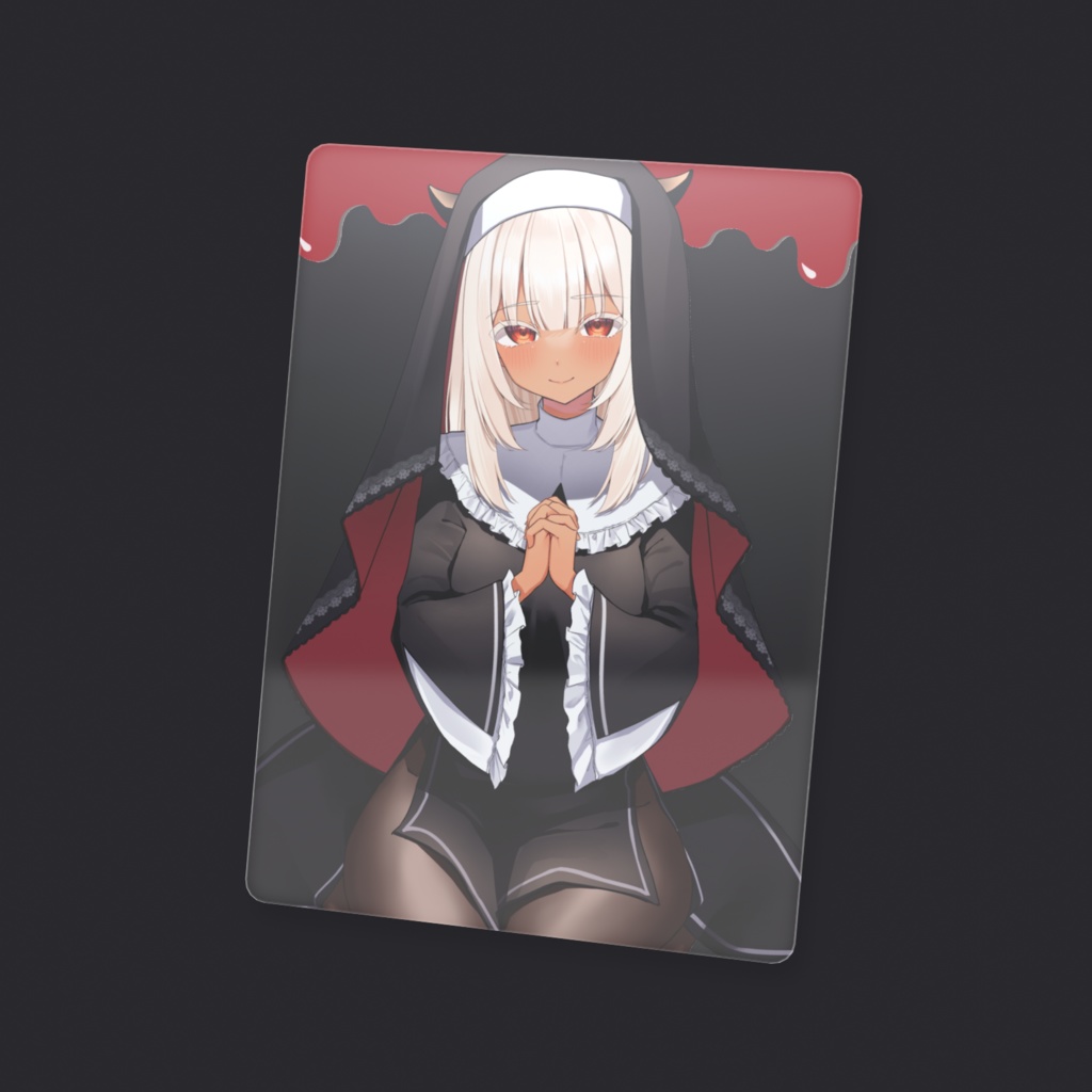 アシュリー・フロース「悪魔シスター」クリアカード