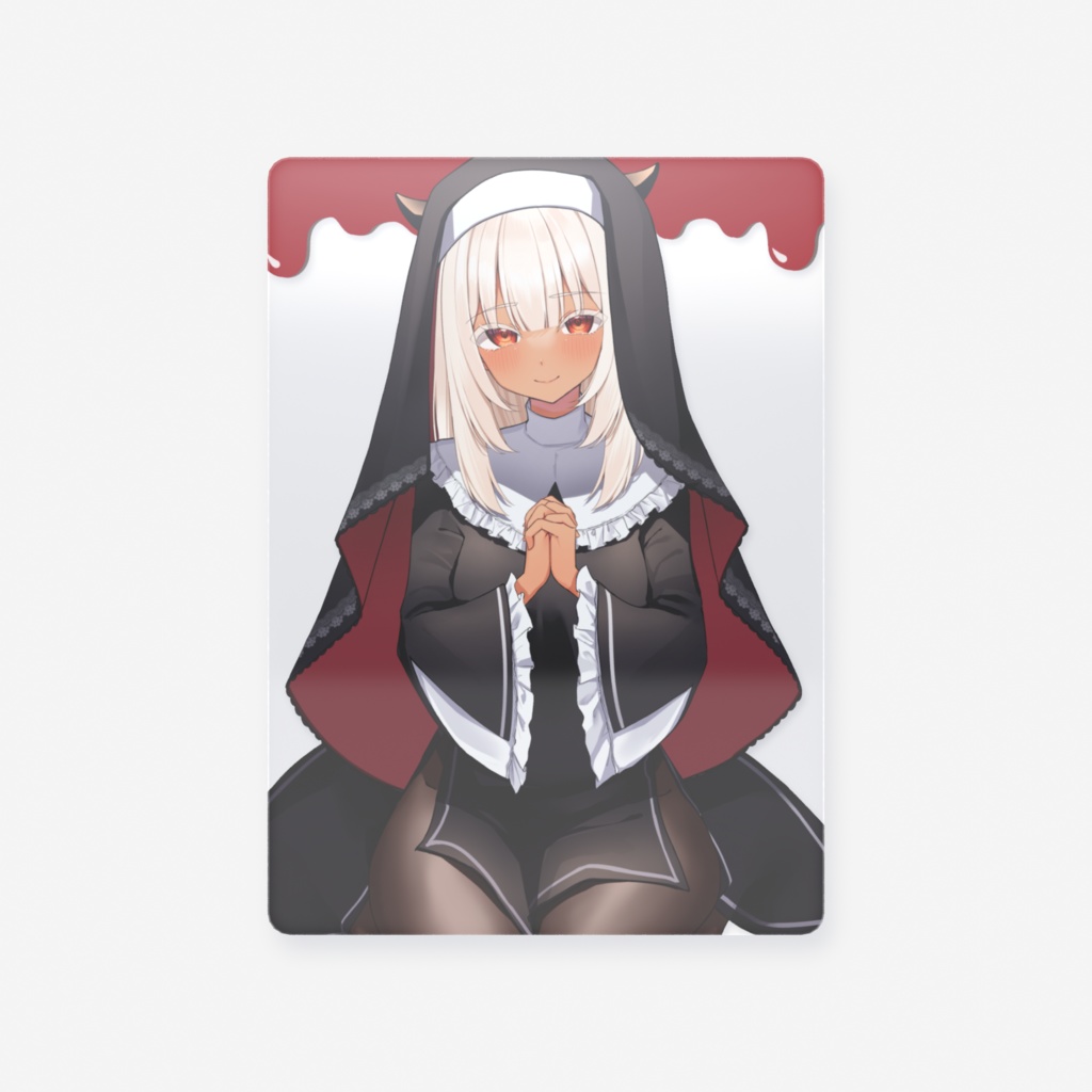 アシュリー・フロース「悪魔シスター」クリアカード