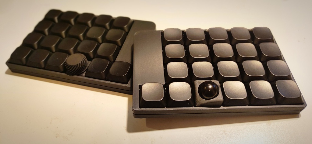 LiNEA40 1Uトラボ付き ワイヤレス分割キーボード 電子工作キット(ハンダ付け等、組み立て作業が必要です)