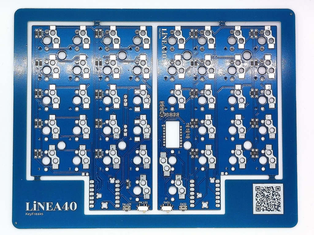 LiNEA40 組み立て・動作不良時のサポート無し 簡易パッケージ版
