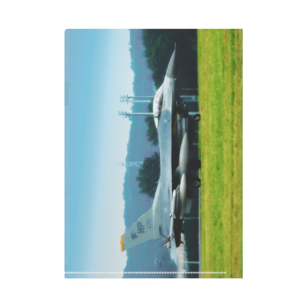 【空戦乙女】F-16 エミリィ クリアファイル