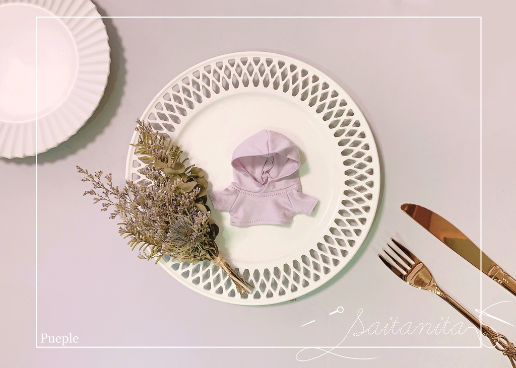 16cmサイズぬいぐるみ用パーカー