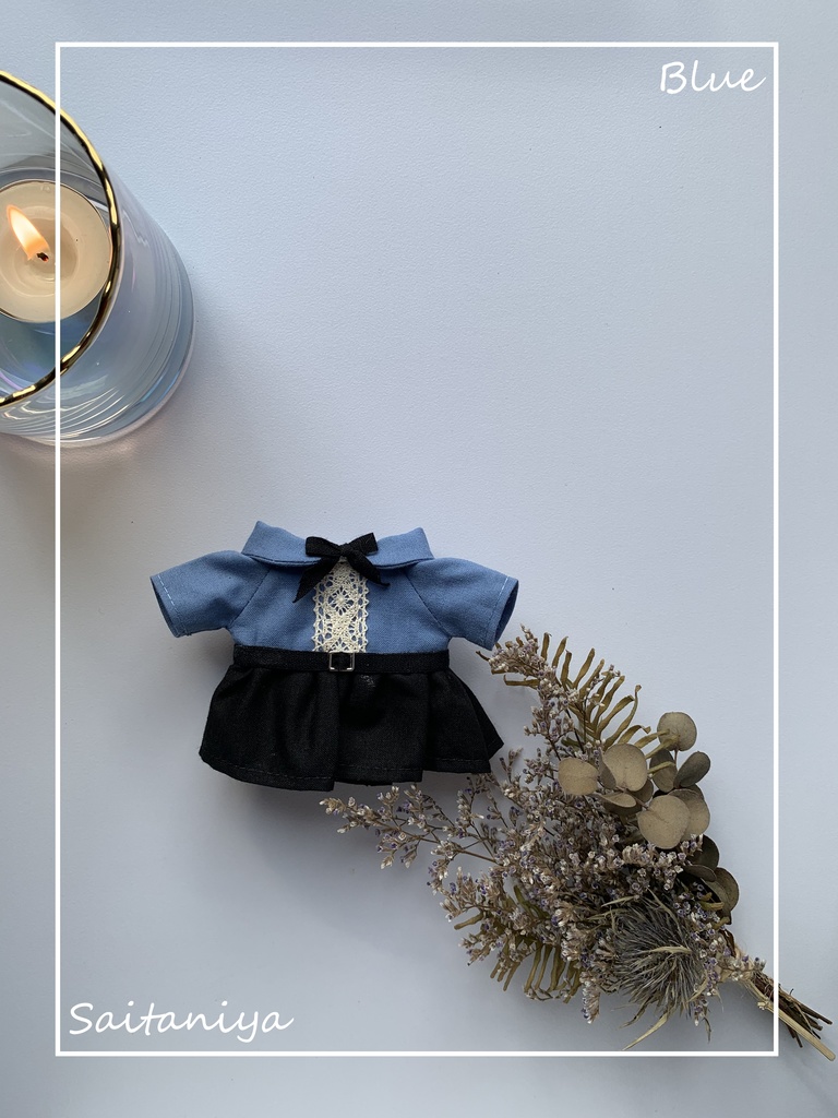 クラシカルワンピース(16cmサイズぬいぐるみ用)