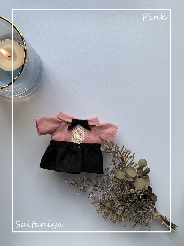 クラシカルワンピース(16cmサイズぬいぐるみ用)