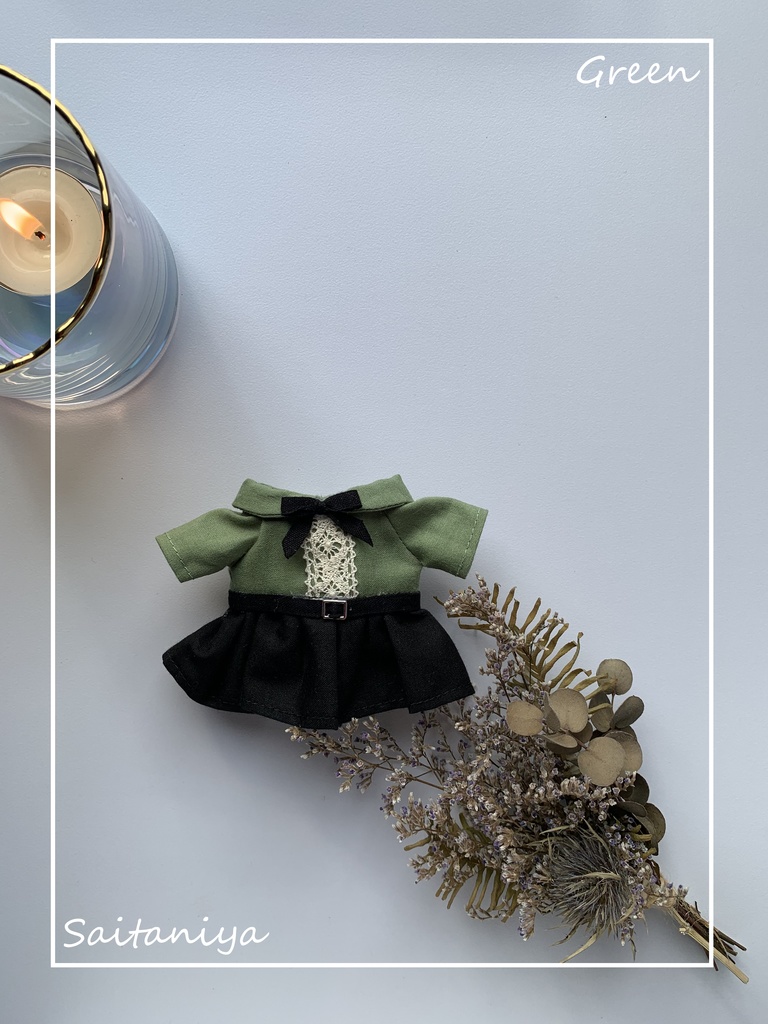 クラシカルワンピース(16cmサイズぬいぐるみ用)