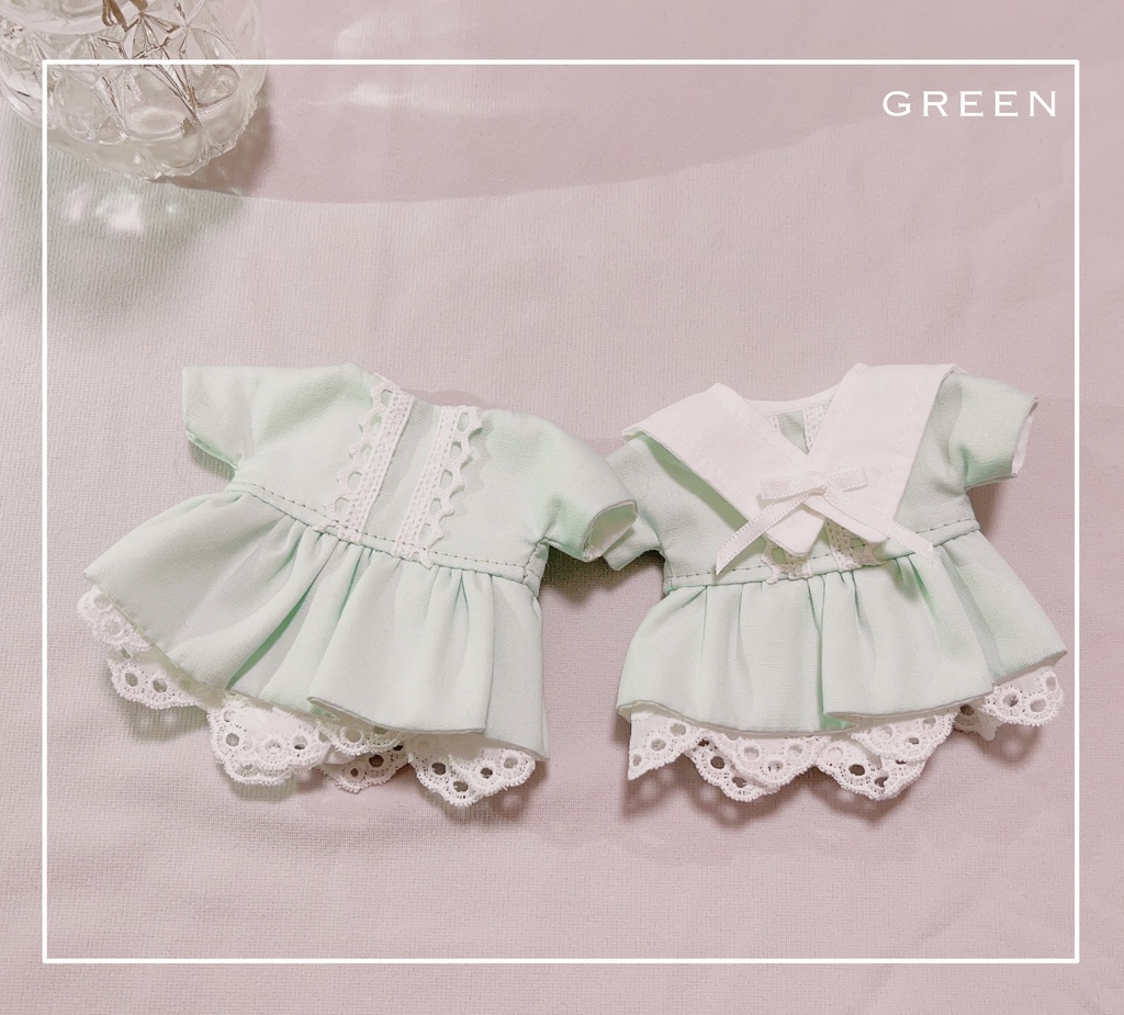 つけ襟ワンピース