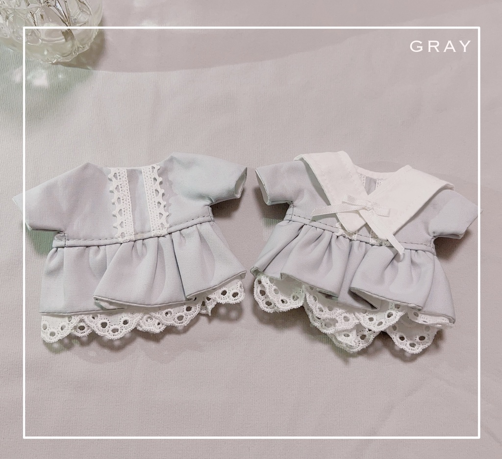 つけ襟ワンピース