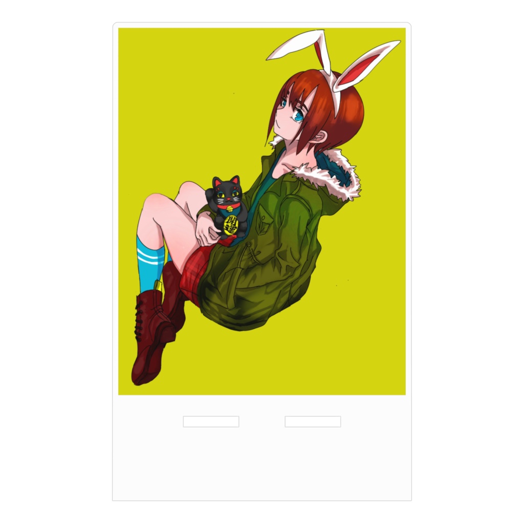 うさみみ女子スマホスタンド