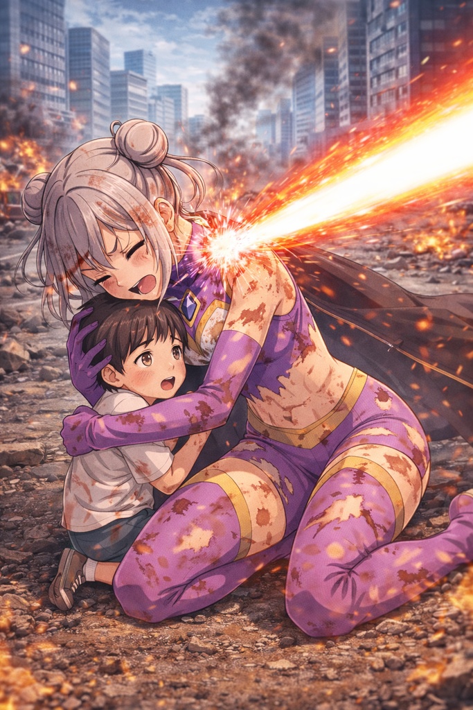 アメジスト・アテナピンチイラスト集① 55枚