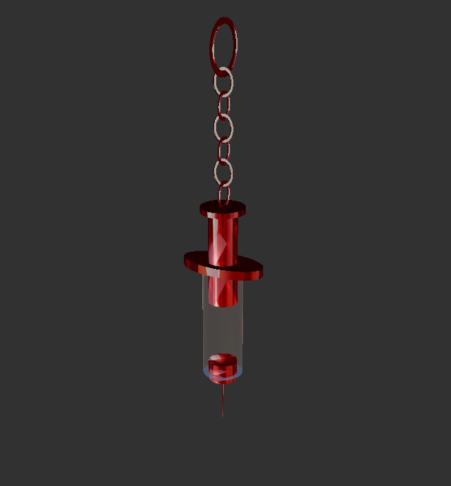 メンヘラ注射器ピアス