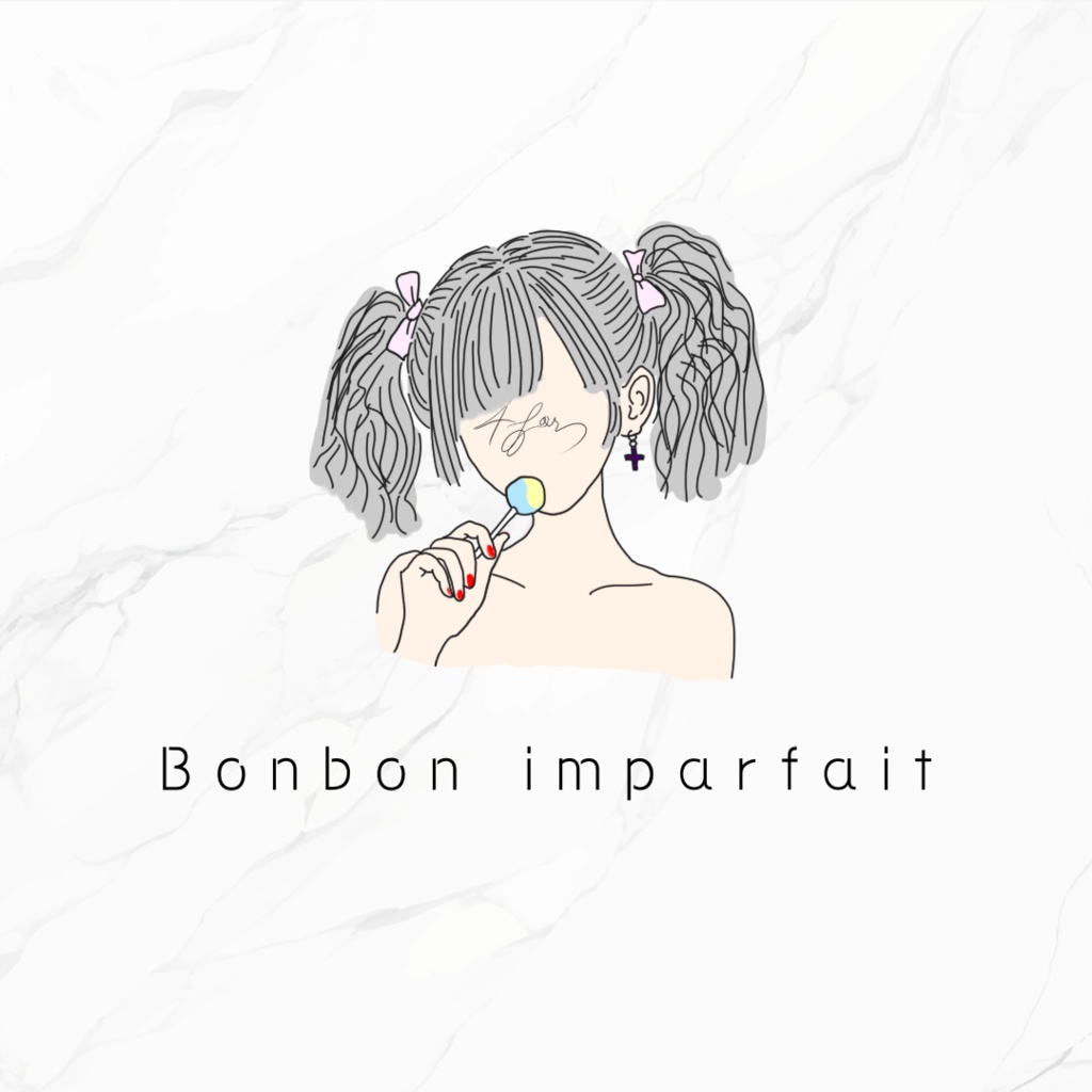free tattoo『Bonbon imparfait』