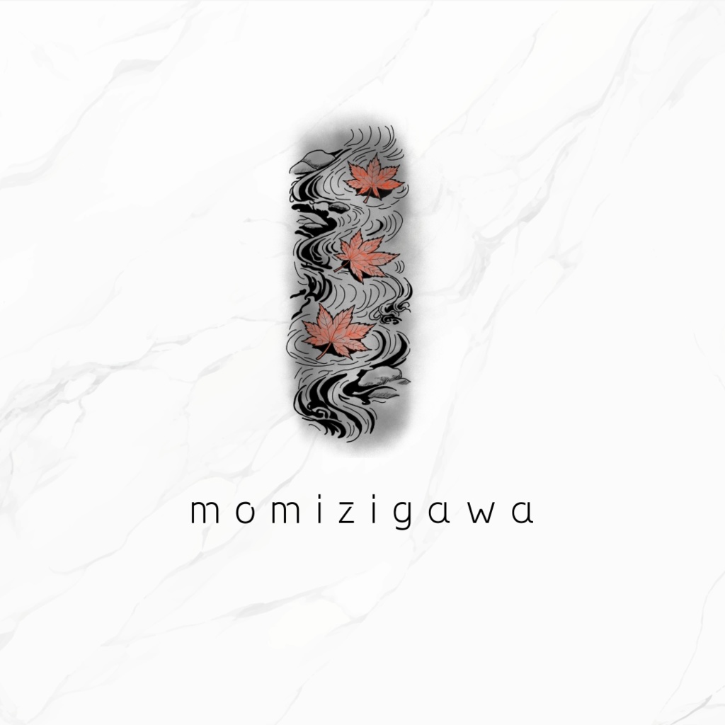 free tattoo『momizigawa』