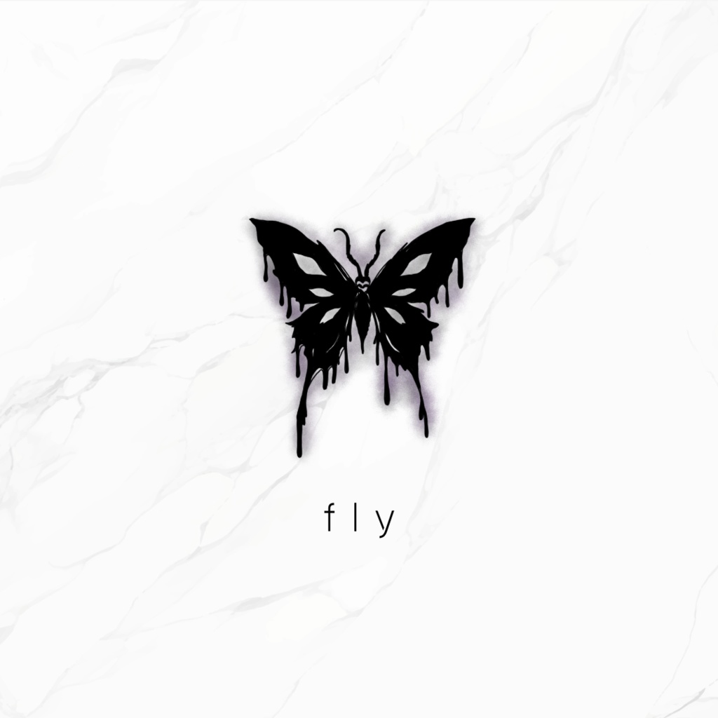 free tattoo『fly』