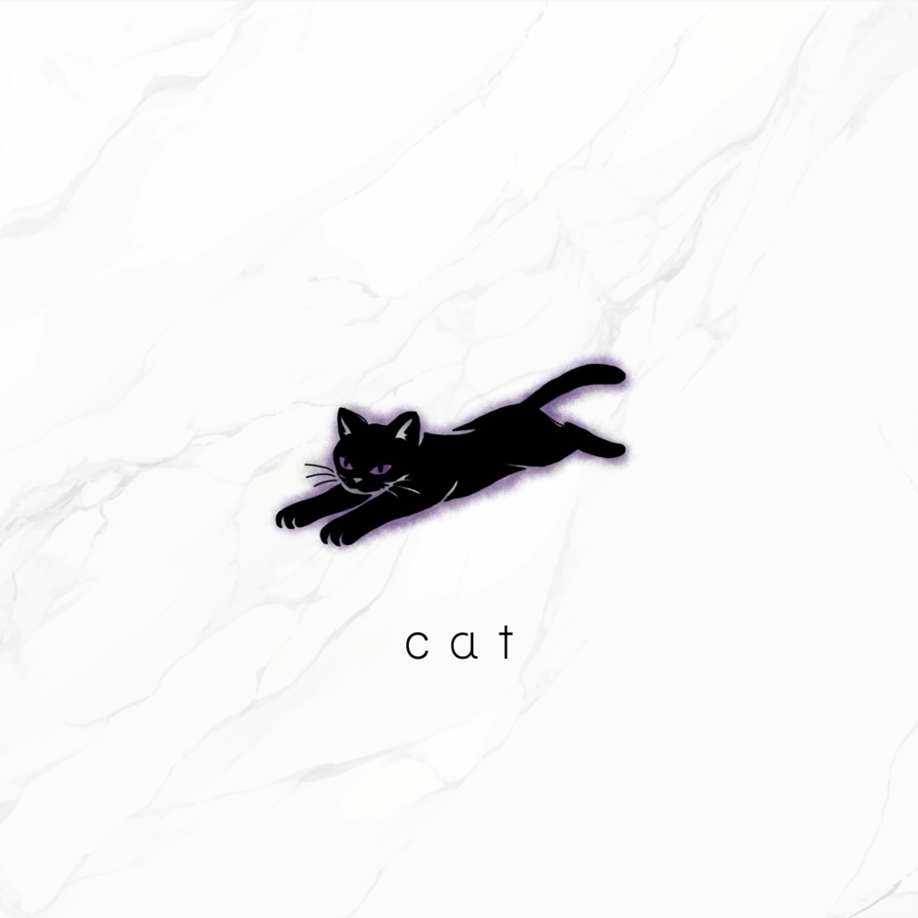 free tattoo『cat』