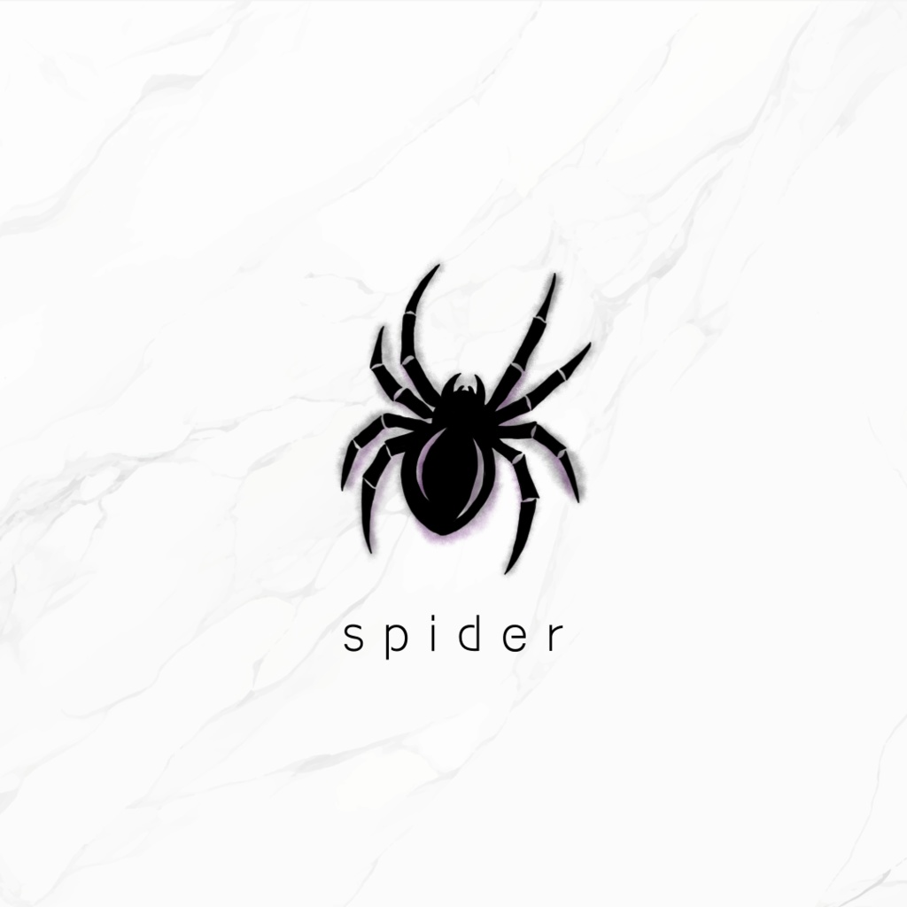 free tattoo『spider』