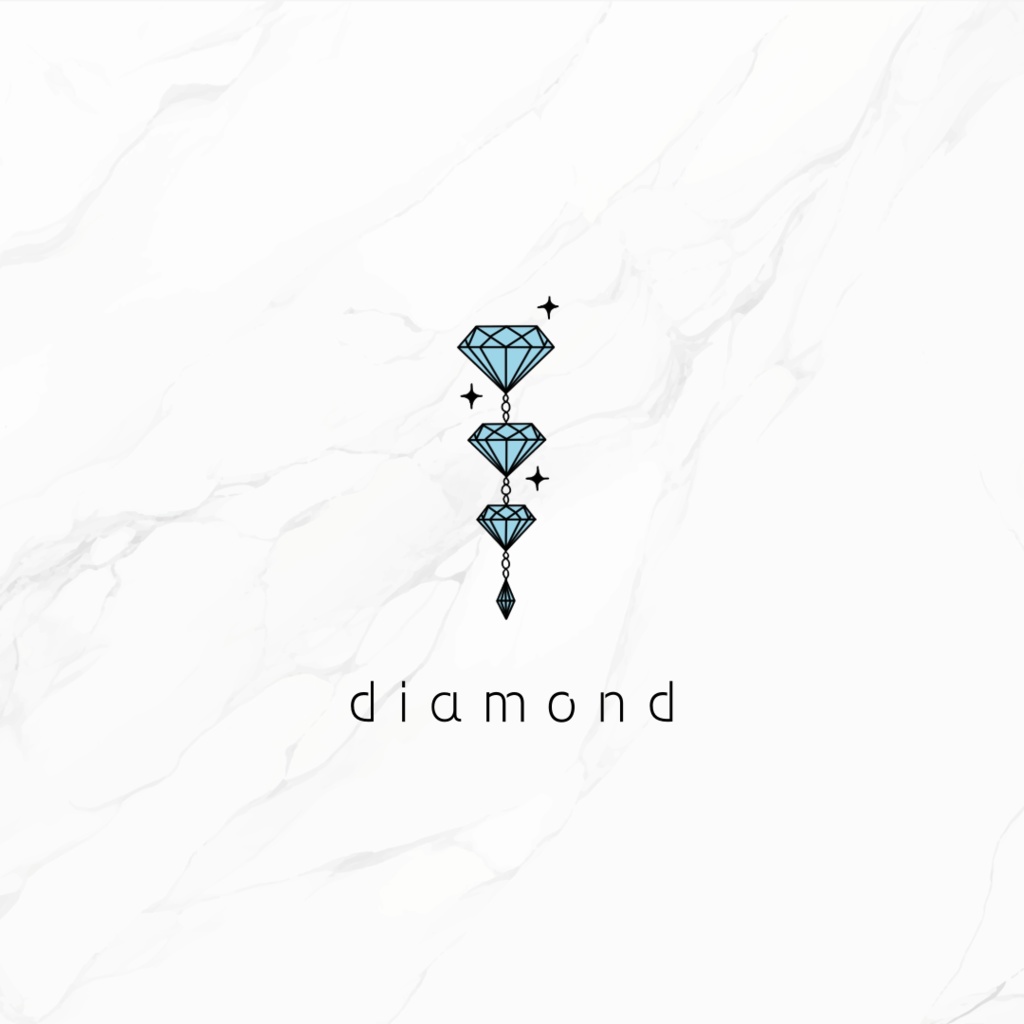 free tattoo『diamond』