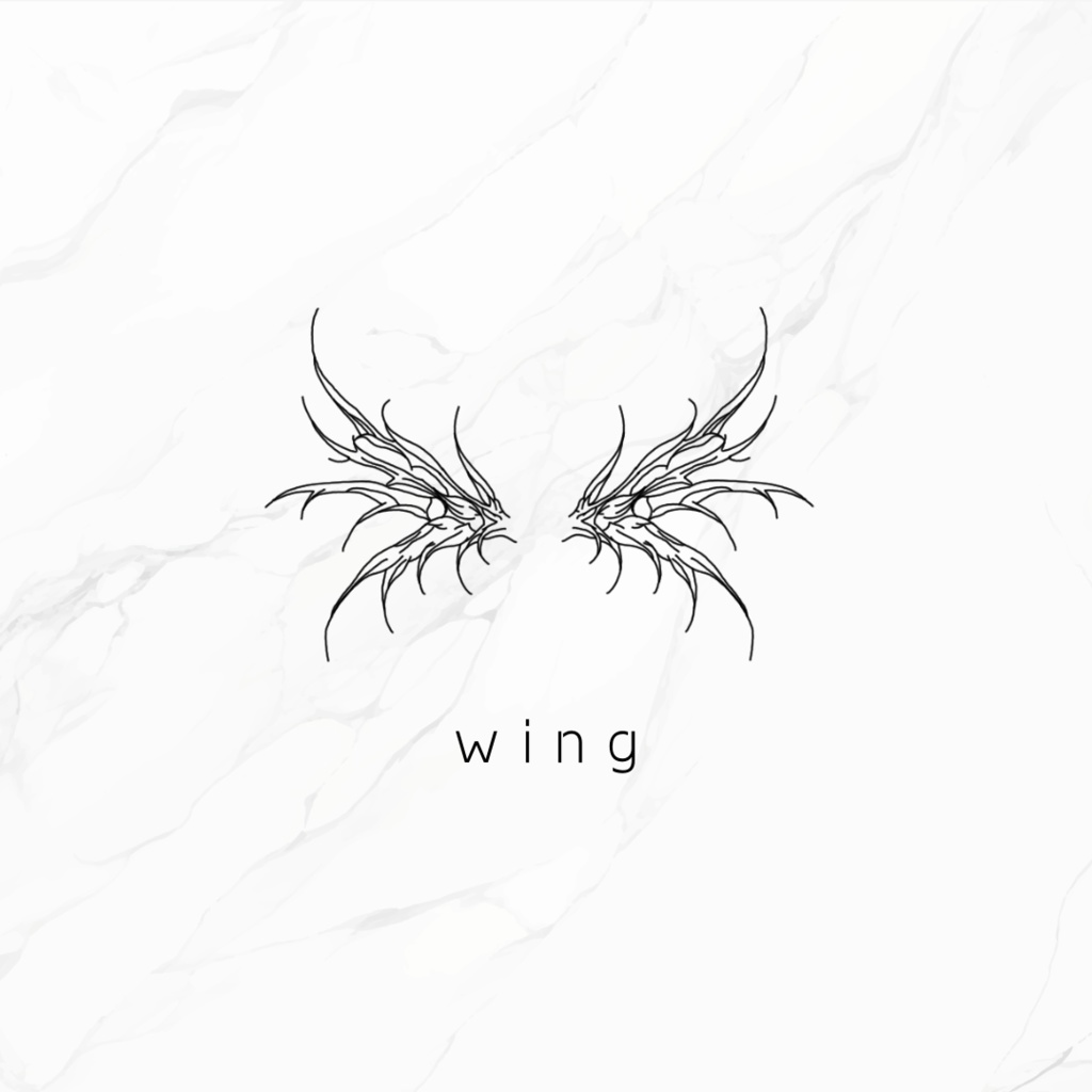 free tattoo『wing』
