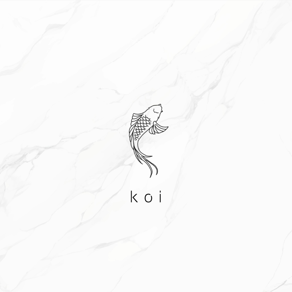 free tattoo『koi』