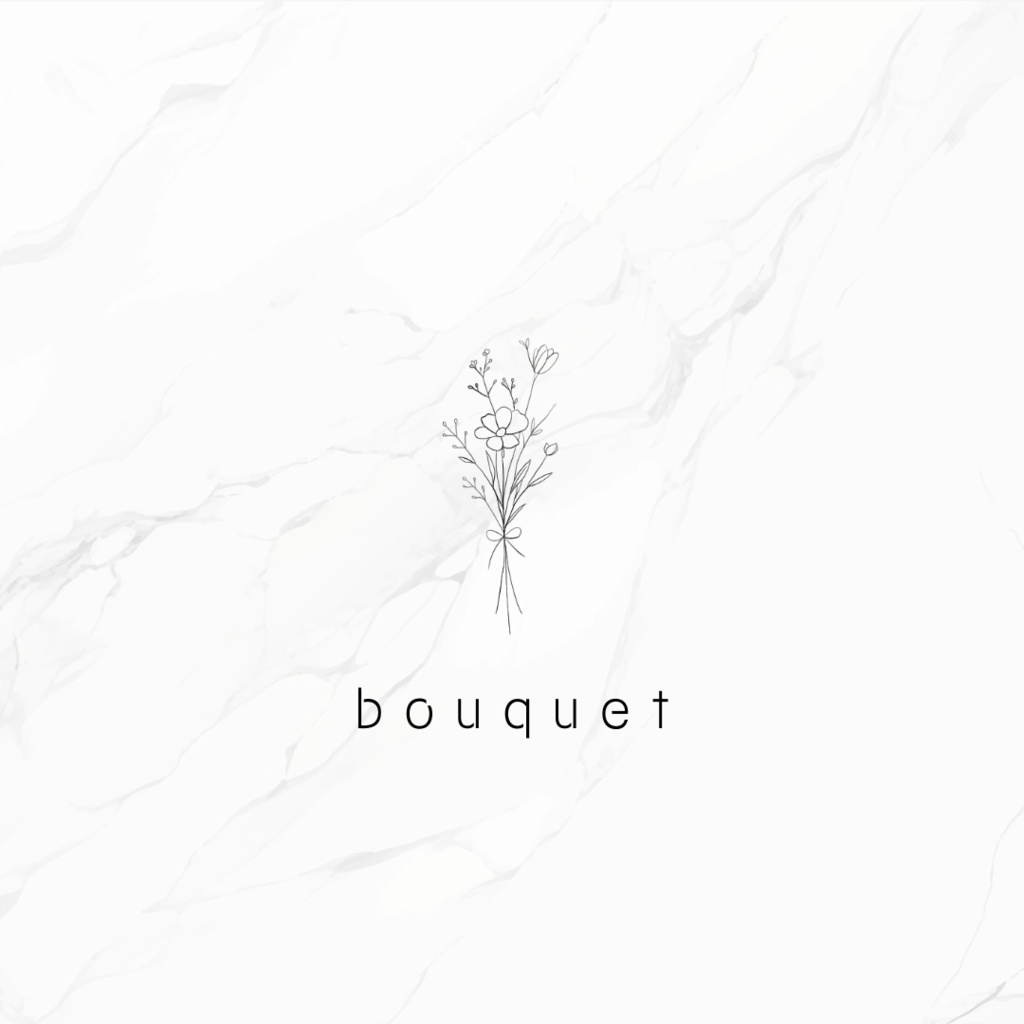 free tattoo『bouquet』