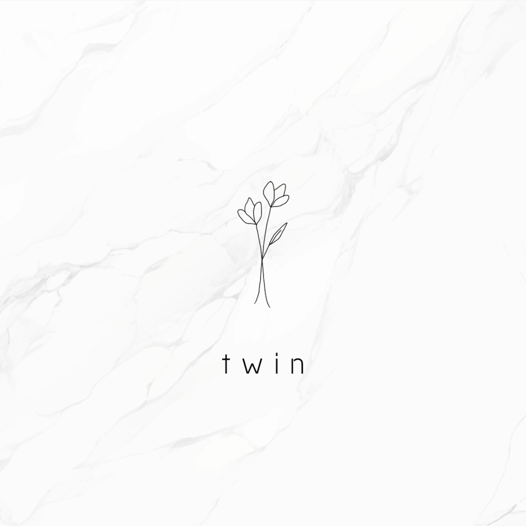 free tattoo『twin』