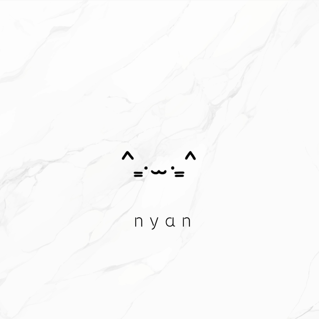 free tattoo『nyan』