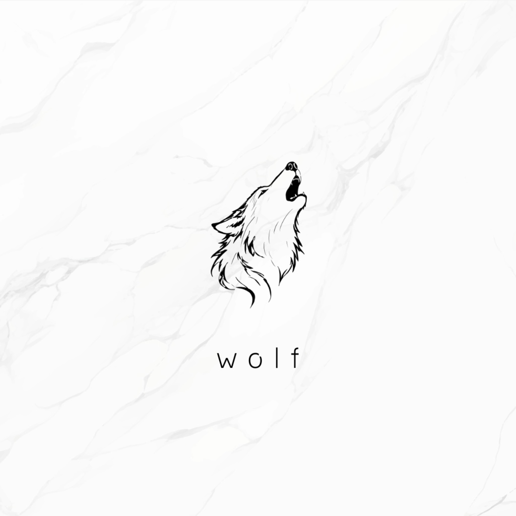 free tattoo『wolf』