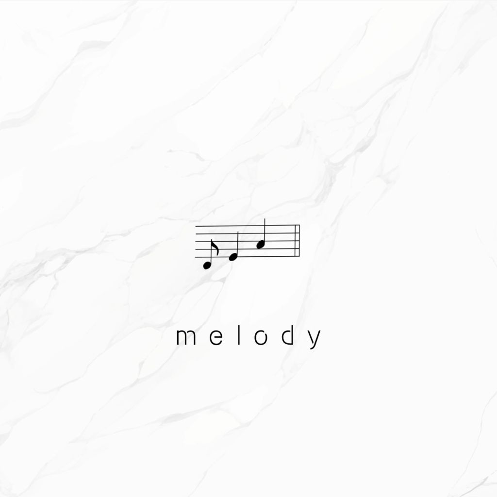 free tattoo『melody』