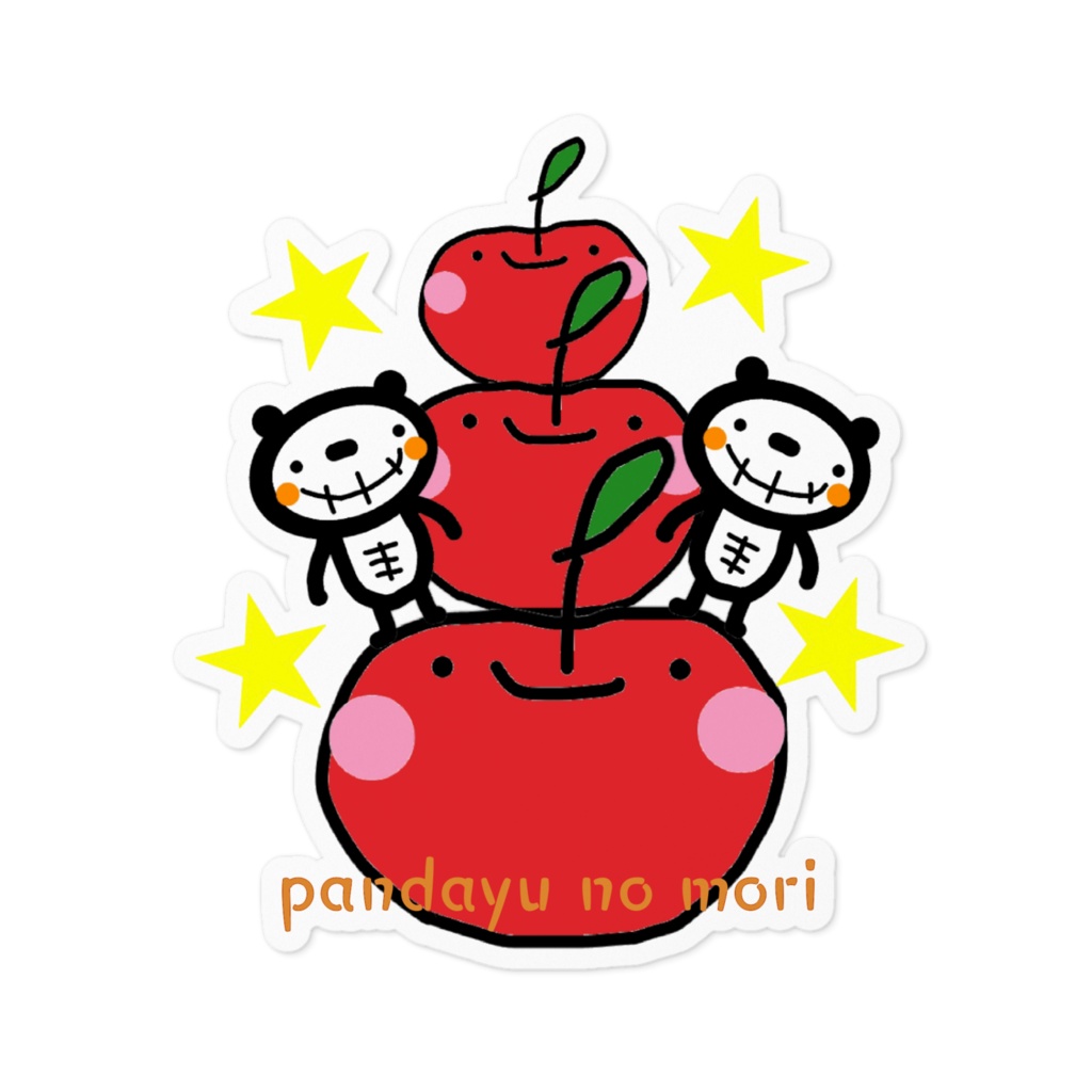 スカルパンダとりんご3