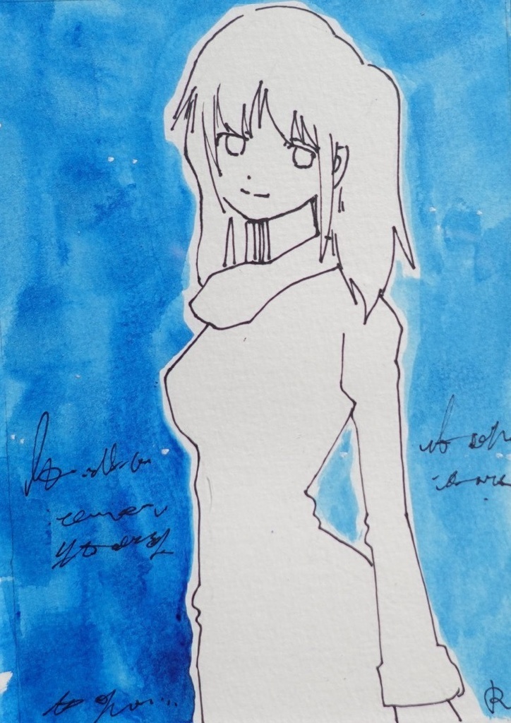直筆絵画「 北川ミル 」