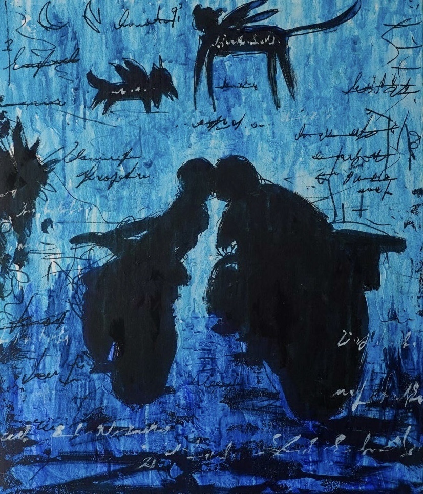 直筆絵画『 4時20分・フロントロー 』